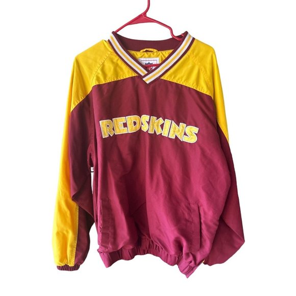 NFL Other - Washington Redskins NFL Pullover Windbreaker Mens Size Large NFL Team Apparel